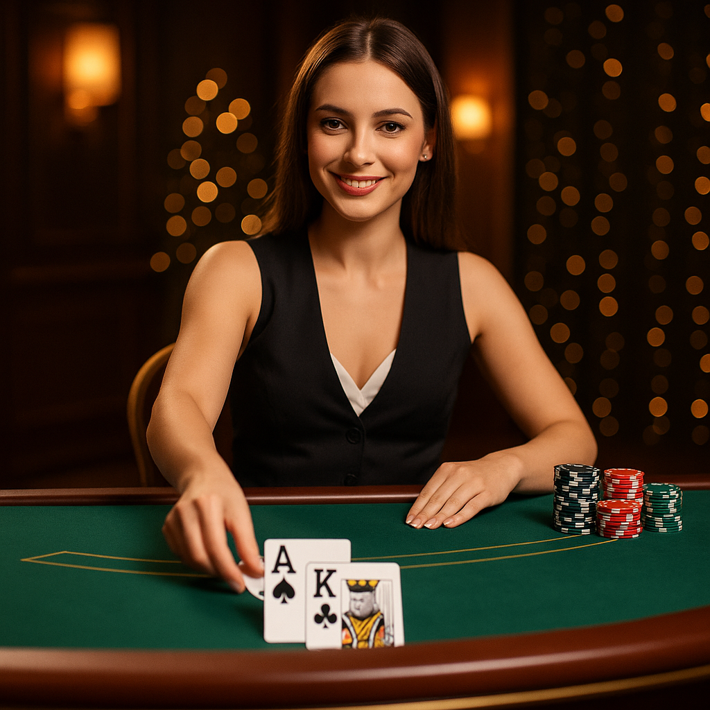 Vavada - Live Blackjack - Evolution Gaming