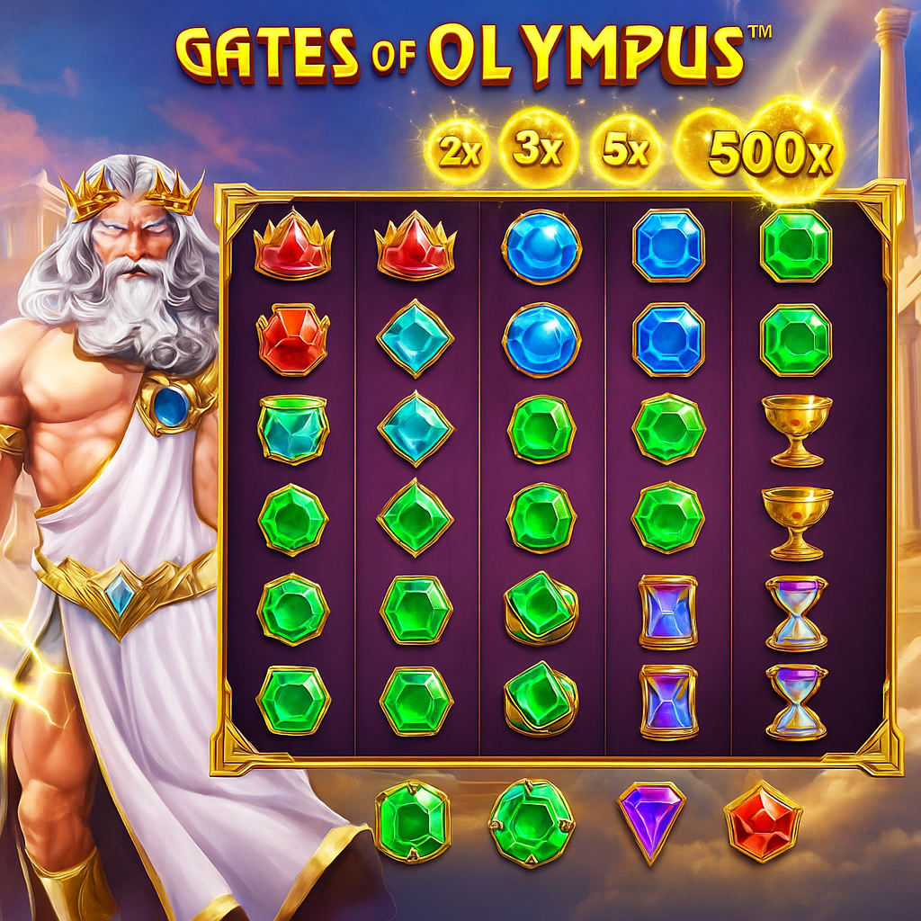 Vavada - Gates of Olympus Slot Game - Pragmatic Play